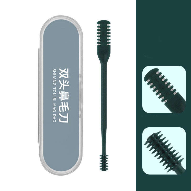 360 Degree Rotating Double Head Nose and Ear Hair Trimmer 360 Degree Rotating Double Head Nose and Ear Hair Trimmer